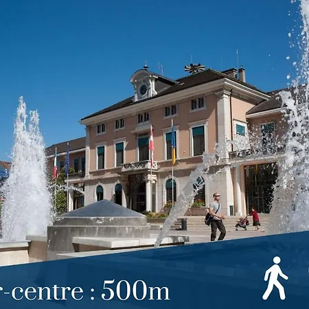 Homey Calvin - New / Free Parking / Proche Tram Apartment *