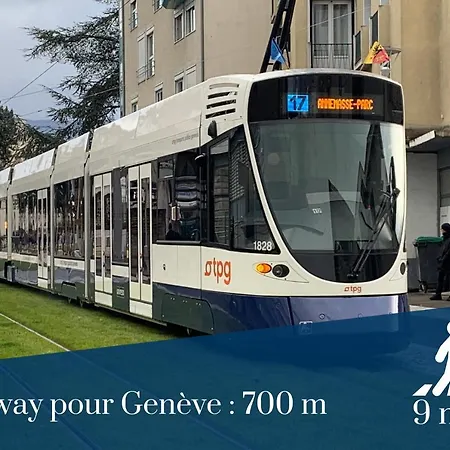Homey Calvin - New / Free Parking / Proche Tram Ambilly